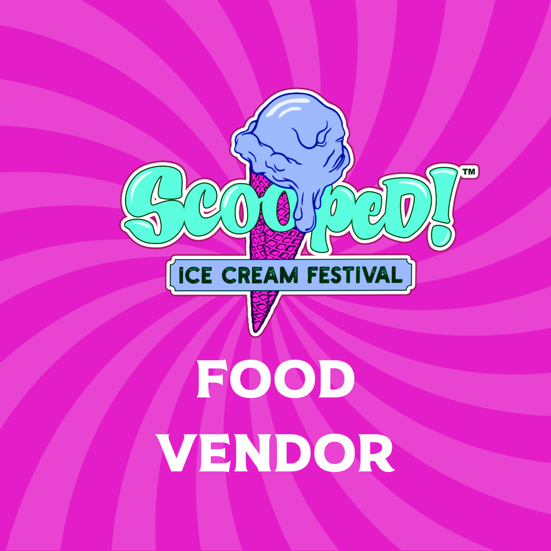 Scooped Ice Cream Festival Food Vendor