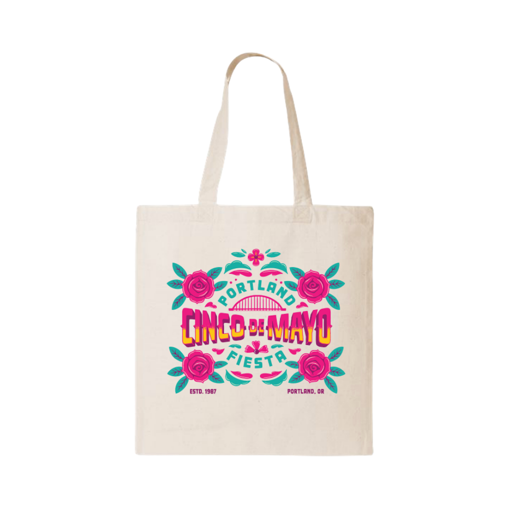 Floral Tote Bag